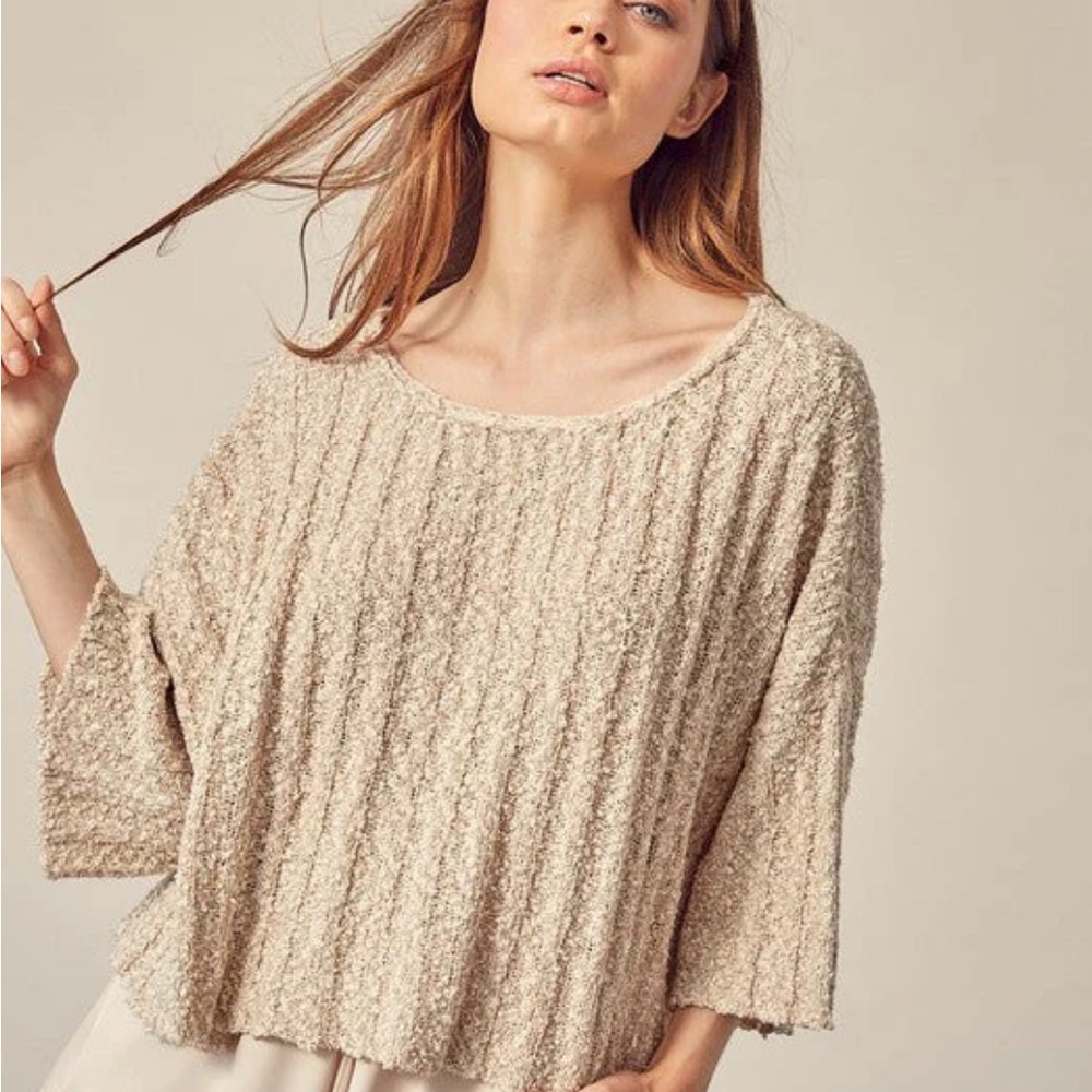 Cream Knit Sweater